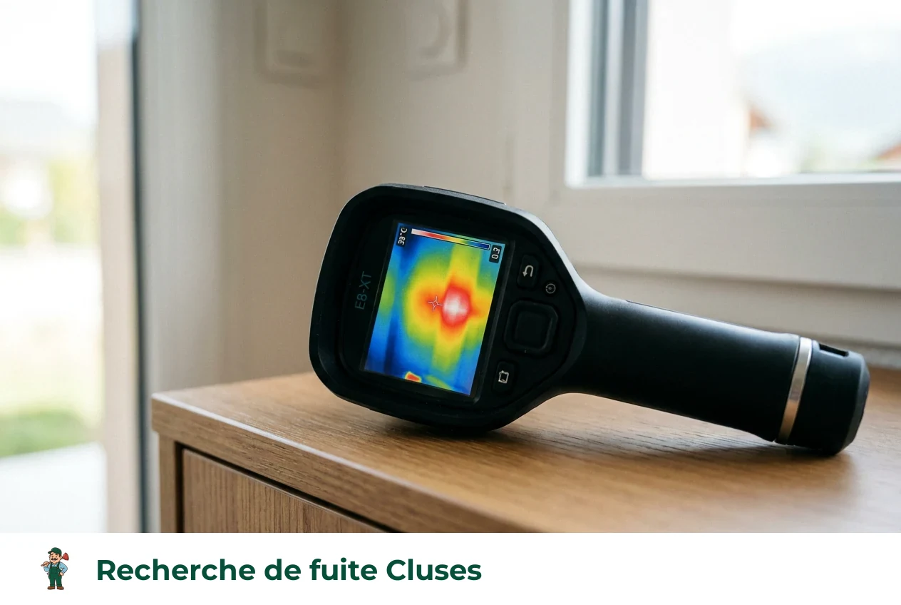 Recherche de fuite à Cluses