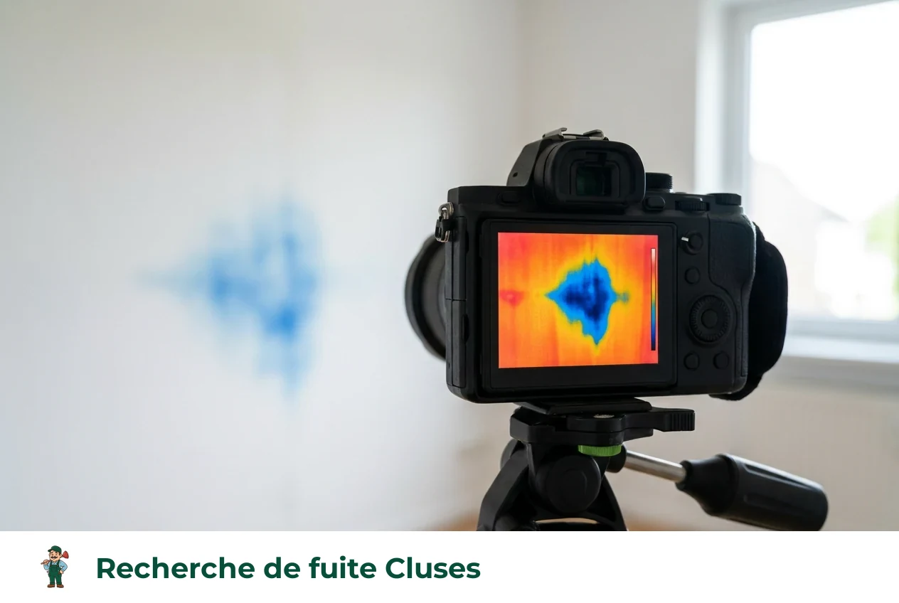 Recherche de fuite à Cluses