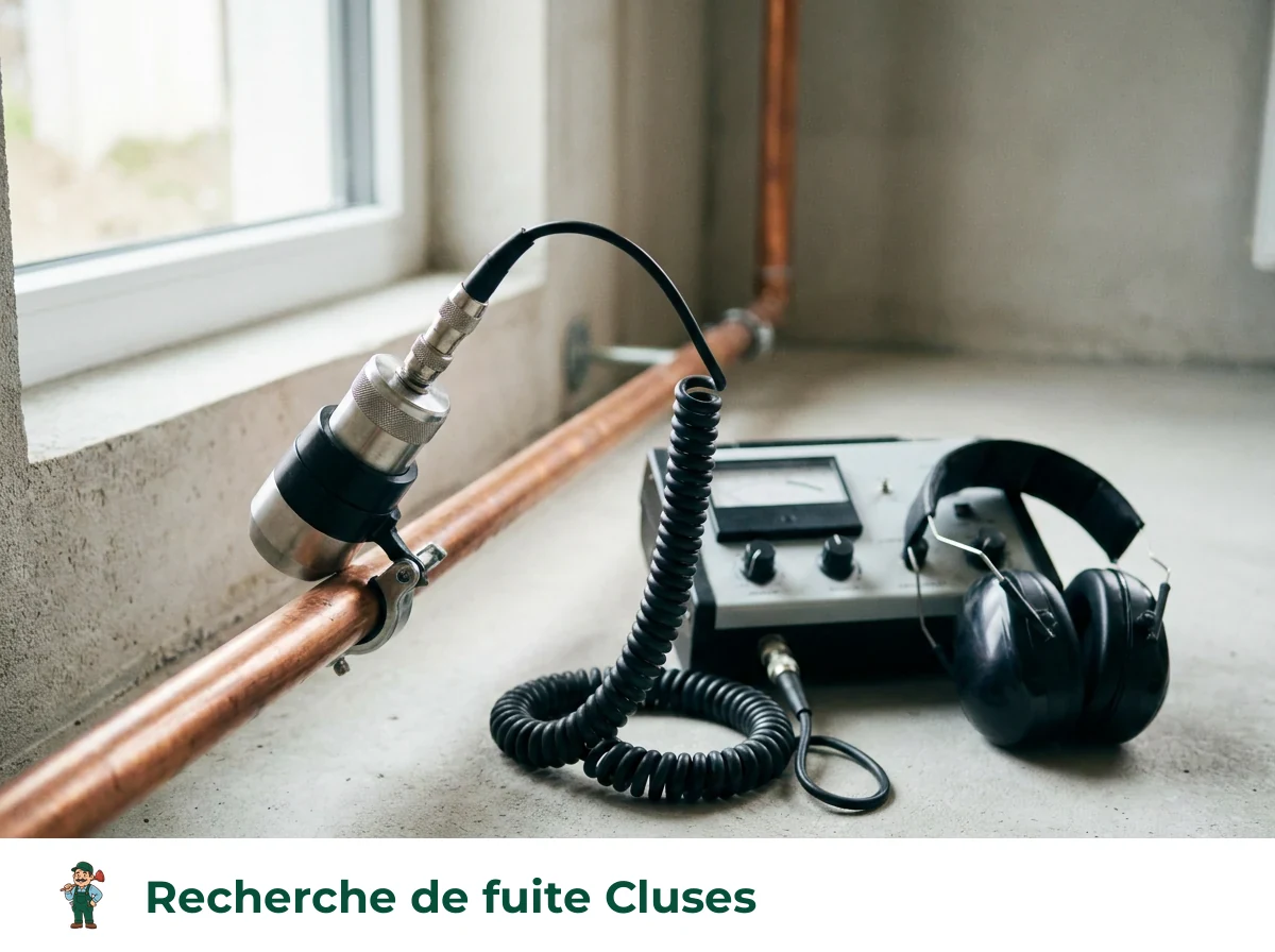 Recherche de fuite à Cluses
