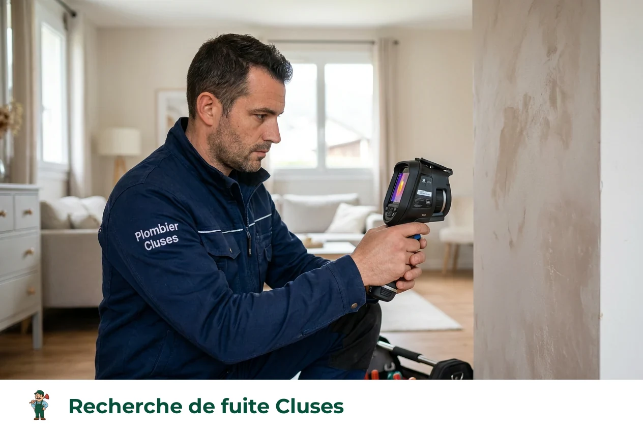 Recherche de fuite à Cluses
