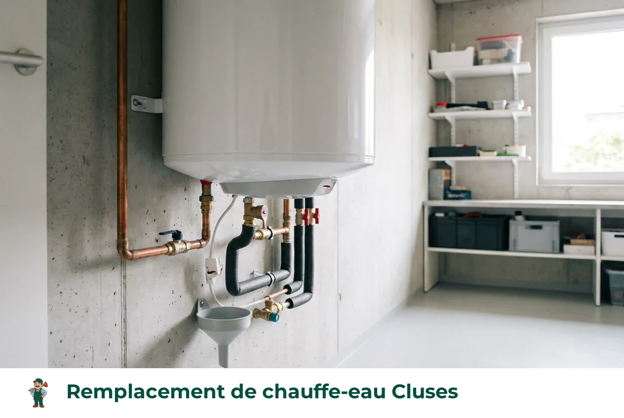 Remplacement de chauffe-eau à Cluses